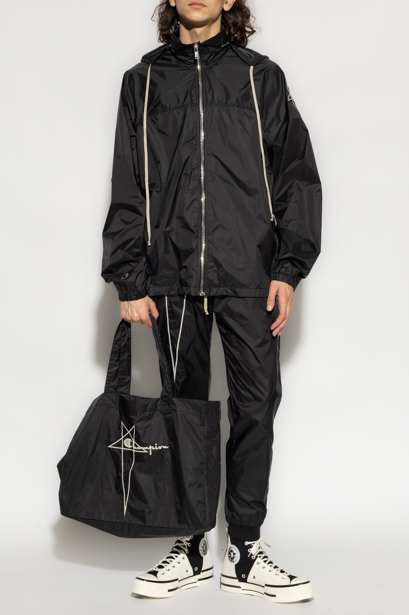 Black Rick Owens x Champion Rick Owens